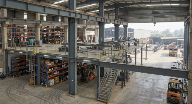 Industrial Mezzanine Floors & Steel Platforms